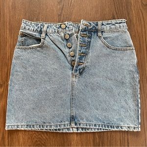John Galt Jean Skirt. Size Medium (fits like a 4)